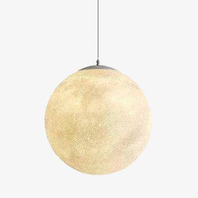 Suspension design LED en boule style Moon - vue 2 sur 6