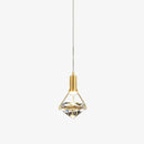 Suspension design LED luxury en forme de diamant Savia