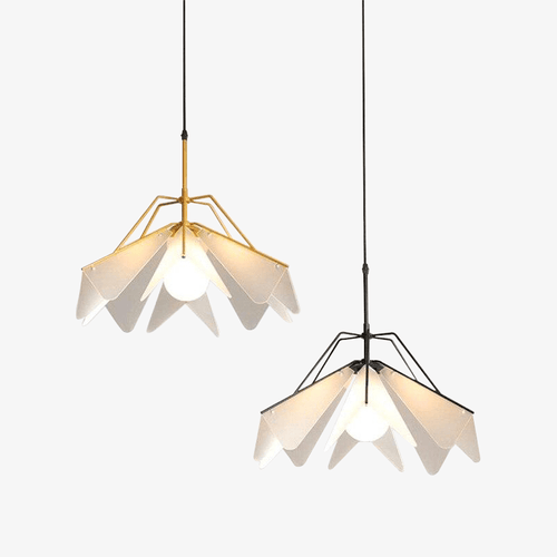 Suspension design LED style branche en métal