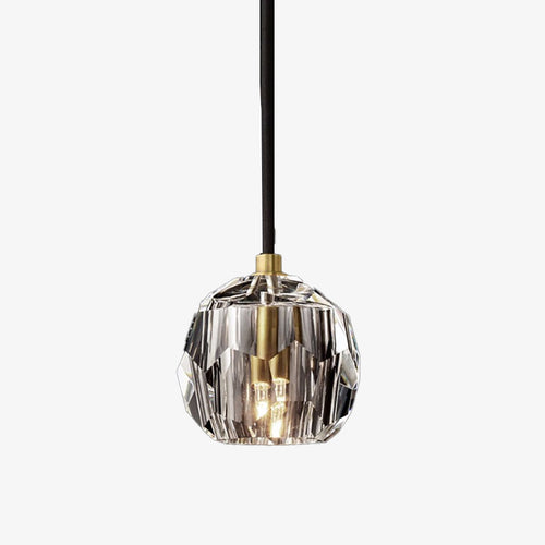 Suspension moderne LED avec abat-jour style diamant Blair