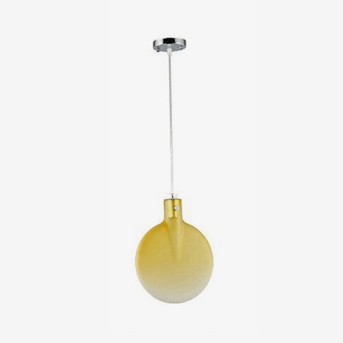Suspension moderne LED en verre coloré Paddle - vue 2 sur 7