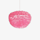 Suspension ovale LED en plumes Fairy