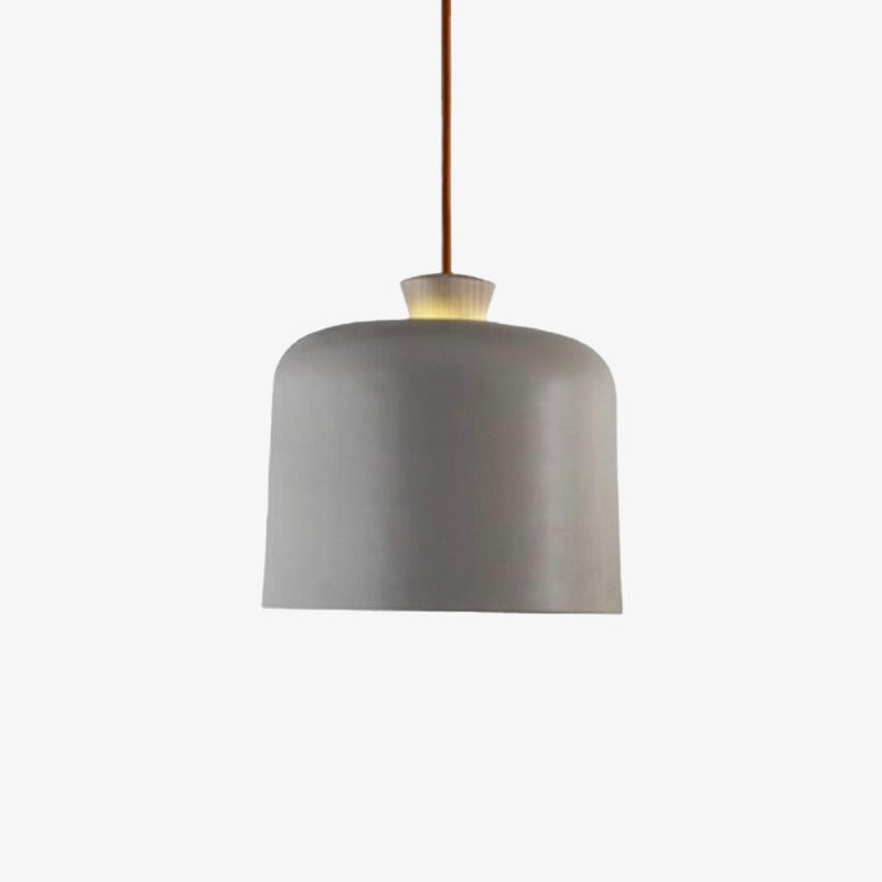 Suspension scandinave avec abat-jour en métal et bois Maloe - vue 10 sur 10