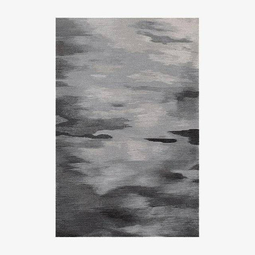 Tapis rectangle vintage touches de gris fondues Floor