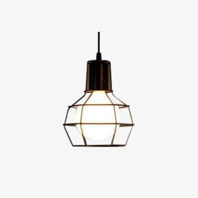 Suspension cage style vintage Edison