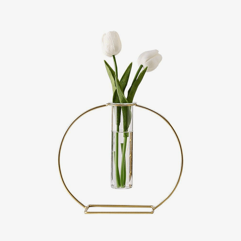 Vase design aux formes arrondies en métal Life